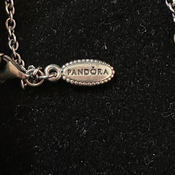 Retired Pandora Cameo Necklace and Ring Set - Picture 3 of 8